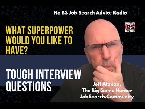 JeffAltmanCoach's tweet card. Tough Interview Questions: What Superpower Would You Like to Have?