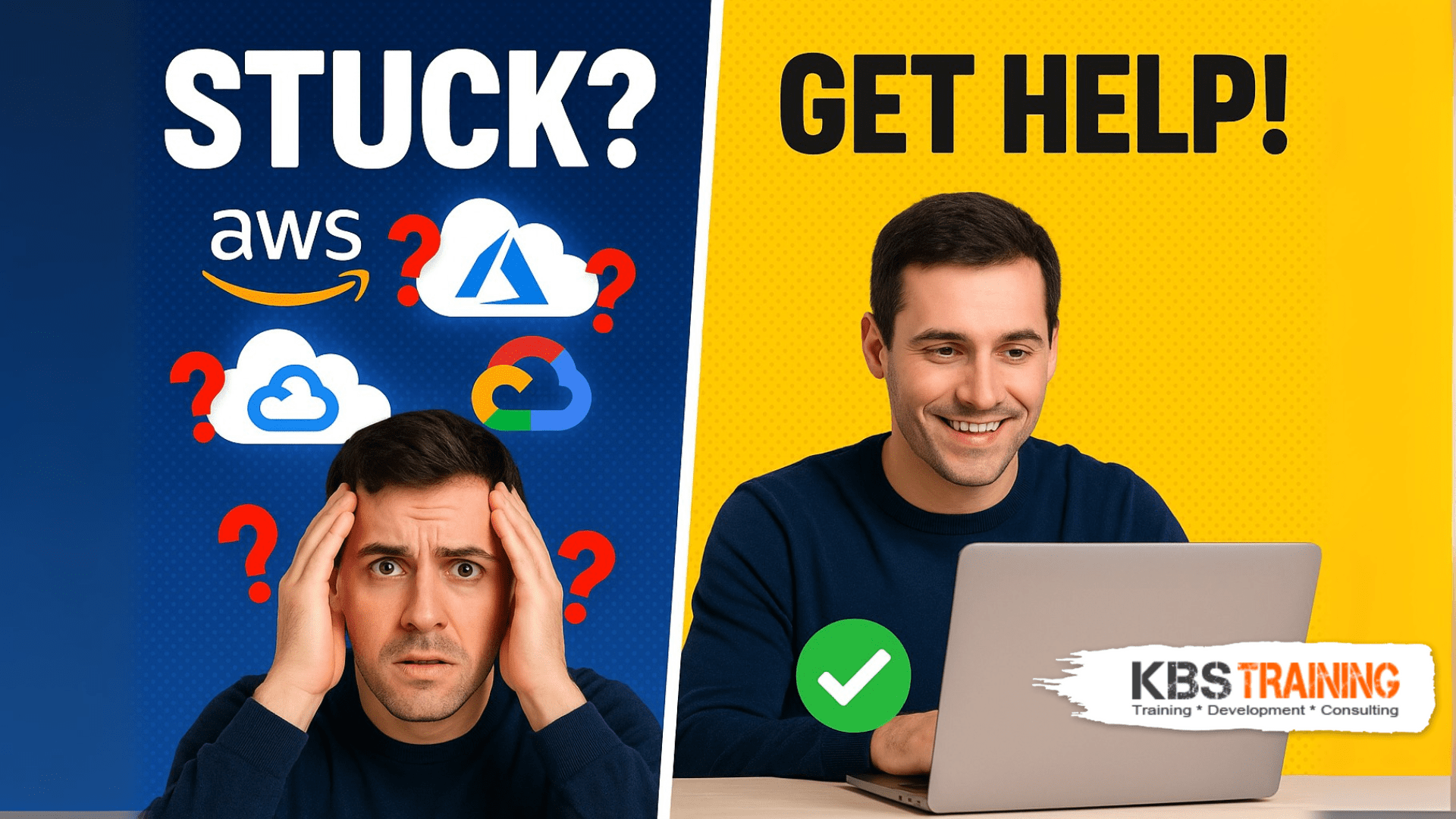 kbstraining's tweet card. Struggling with cloud tasks on AWS, Azure, or GCP? Discover how KBS Training’s job support helps professionals troubleshoot real-time issues and succeed on the job.