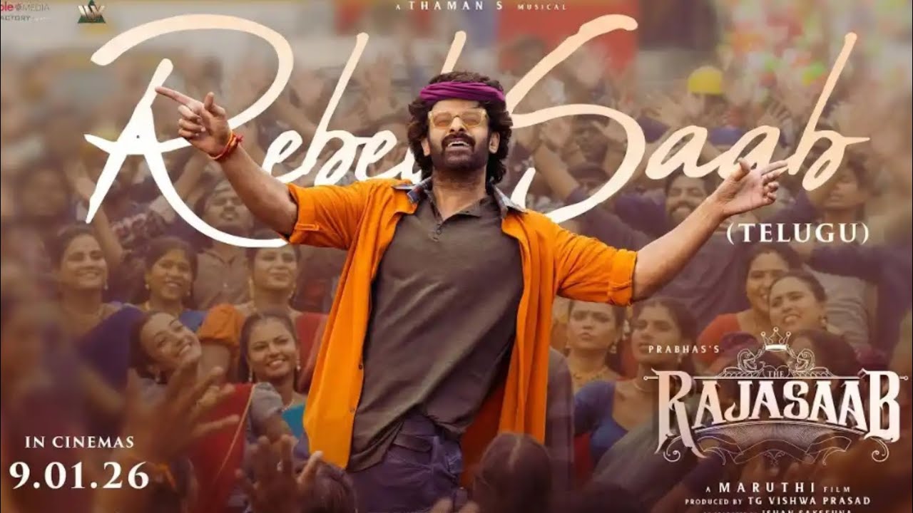 kumar_vije27068's tweet card. Rebel Saab Song Rajasaab ! Prabhas ! Maruthi ! Thaman!