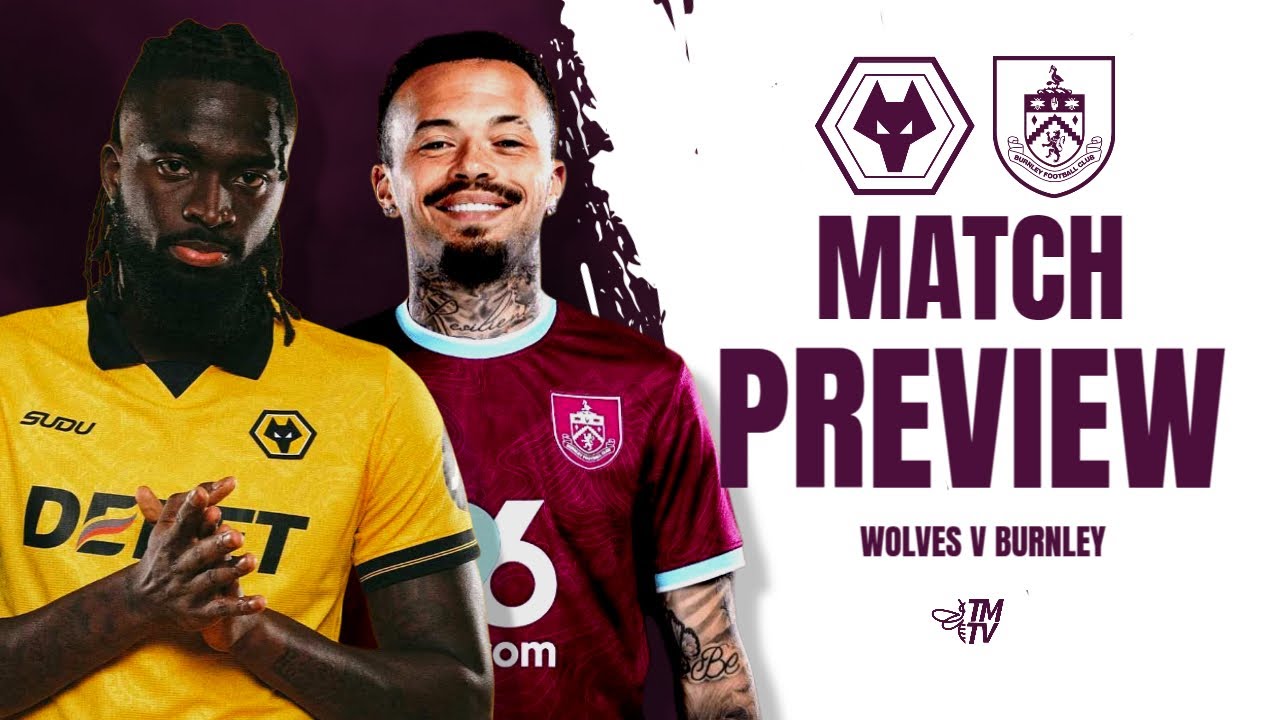 turfmoorhouse's tweet card. MATCH PREVIEW | Wolves VS Burnley #WOLBUR