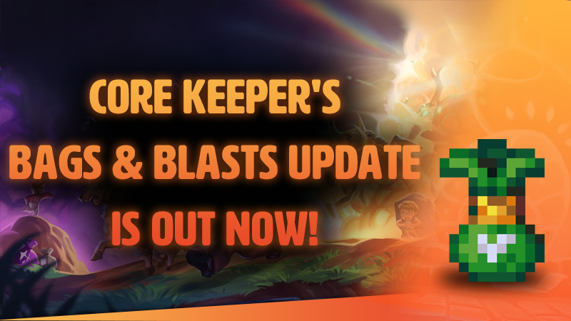 CoreKeeperGame's tweet card. It’s time for our very first major content update of 2025, and we’re starting things off with a BANG!