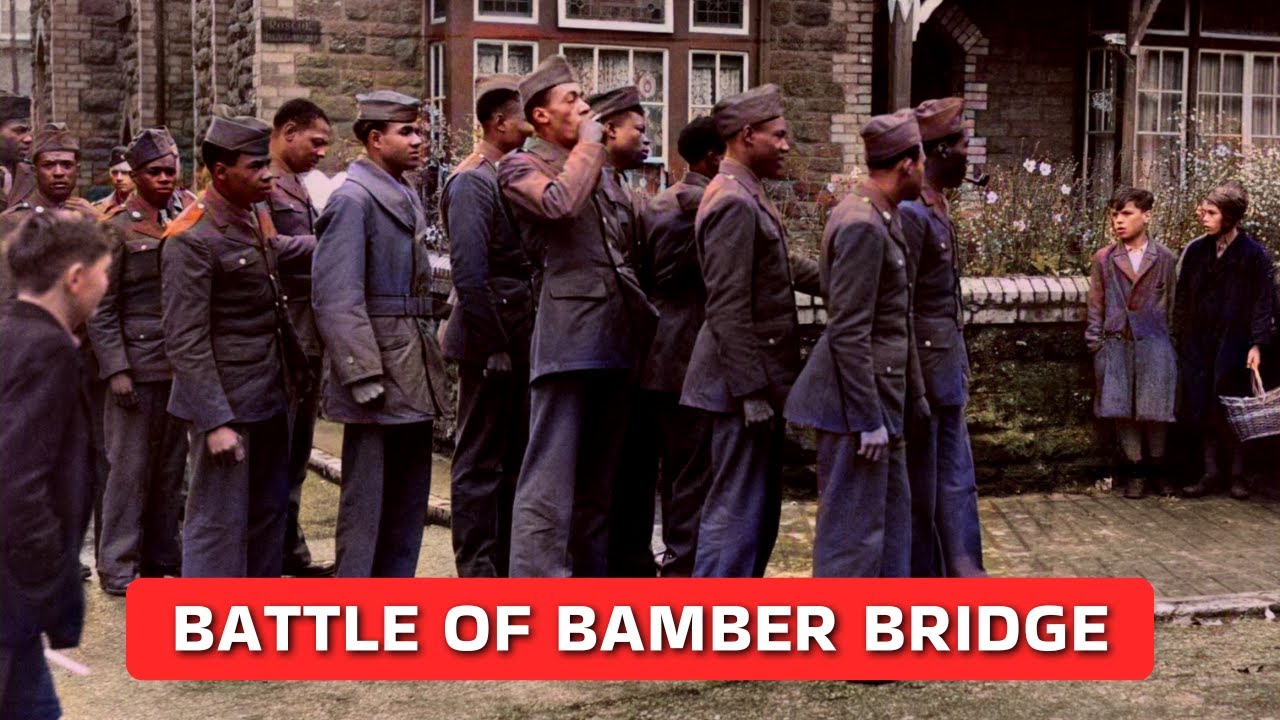 MagConception's tweet card. When a Small British Town Fought American MPs to Protect Black Troops