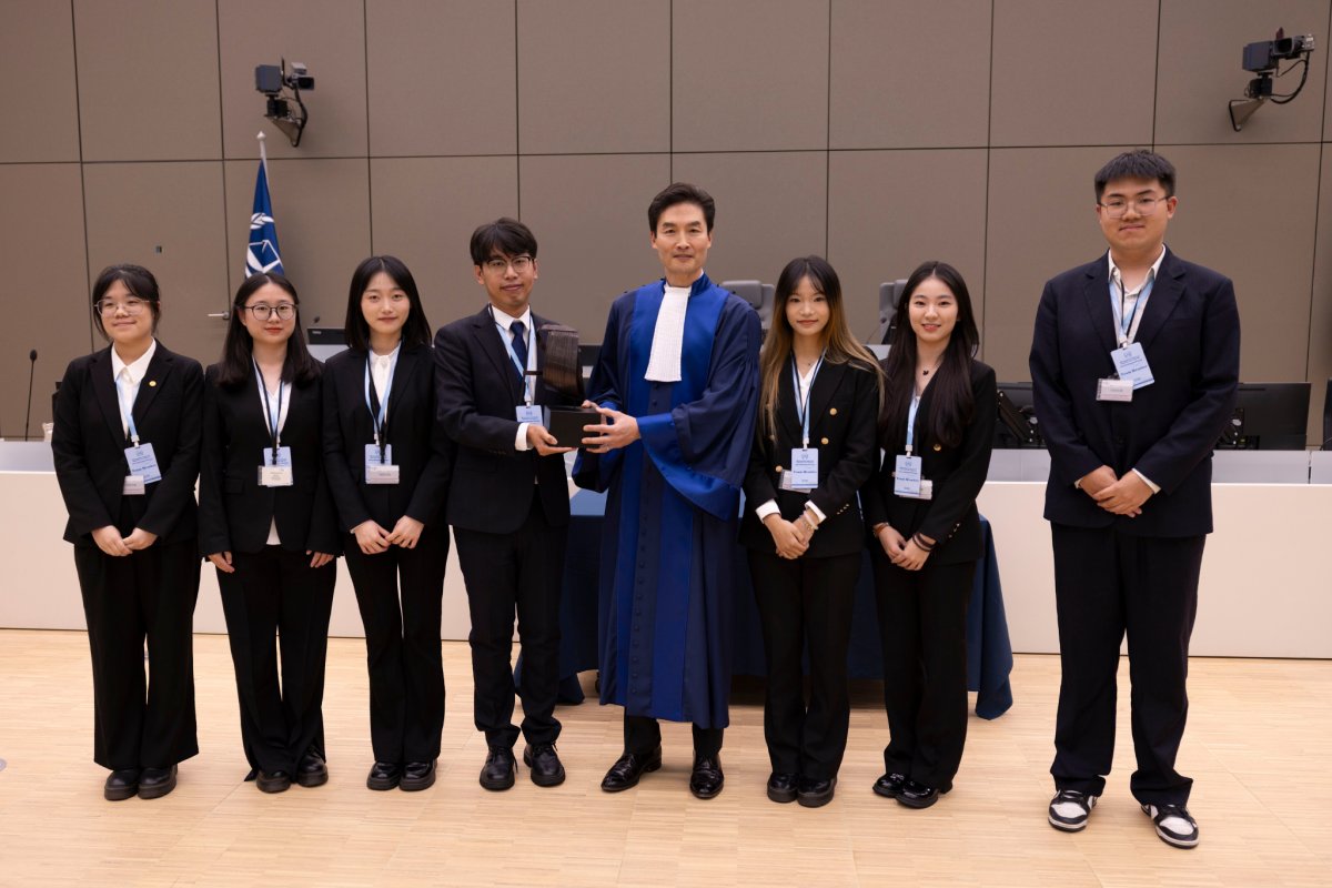 IntlCrimCourt's tweet card. Today, 11 July 2025, Hainan University won the Chinese edition of the International Criminal Court (ICC) Moot Court Competition. The final round was held in the ICC’s Courtroom III in The Hague (the...
