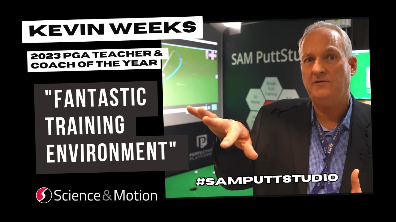 SAM_Sports's tweet card. Kevin Weeks recommends the SAM PuttStudio