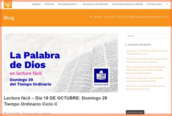 gndiario_es's tweet card. Misa en lectura fácil: la Conferencia Episcopal apuesta por la inclusión