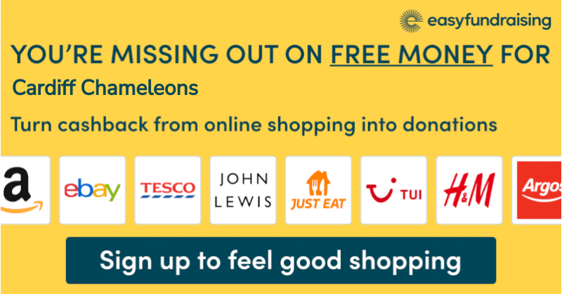 BarrieJenkins9's tweet card. Help Cardiff Chameleons raise free funds today by shopping online via easyfundraising.org.uk. Shop at no extra cost and raise free donations for Towcestrians Sports Club