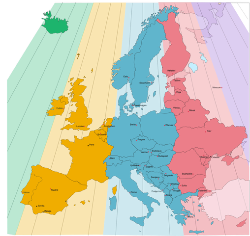 BernardodMiguel's tweet card. The proven benefits of clocks being aligned with solar time urge for the implementation of permanent time zones in Europe.