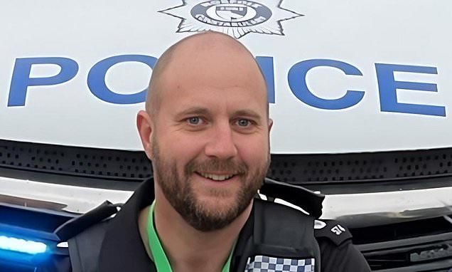 PoliceWatch666's tweet card. PC David Howarth, who has served with Norfolk Police for more than 20 years, is also said to have shoplifted meat, bottles of wine, cans of lager, oven chips, toothpaste and dog food.