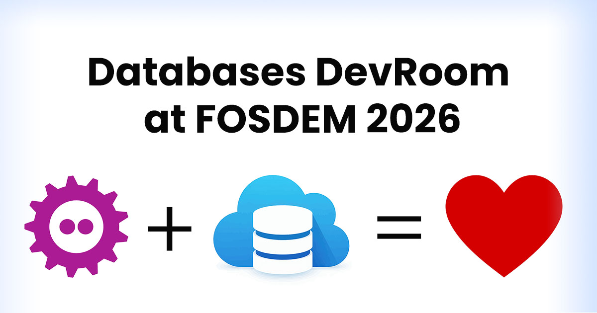 lefred's tweet card. We’re excited to announce the Databases devroom for FOSDEM 2026