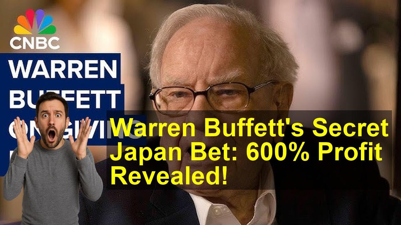 DealMav's tweet card. Warren Buffett's Secret Japan Bet: 600% Profit Revealed!