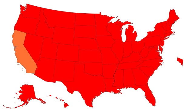 KTLA's tweet card. With the number of reported daily COVID-19 infections steadily declining in California, the nation’s most-populous state now officially has the lowest coronavirus case rate in the U.S., the l…