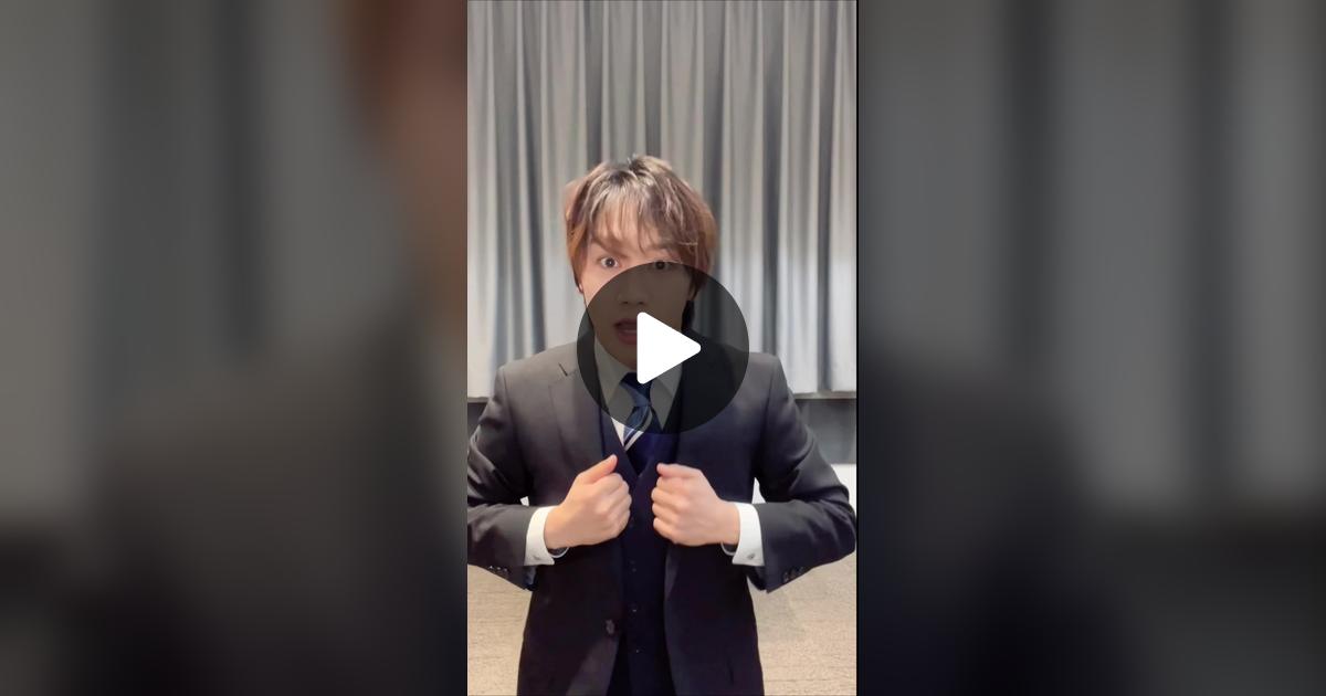 Old_HelloWorld's tweet card. 60.8K likes, 801 comments. “#藤原丈一郎 がスーツで証明写真(風)動画撮ってみた👦🏻📸 「NEW CLASSIC」TikTok音源配信中🌸🎻 @なにわ男子 / Storm Labels”