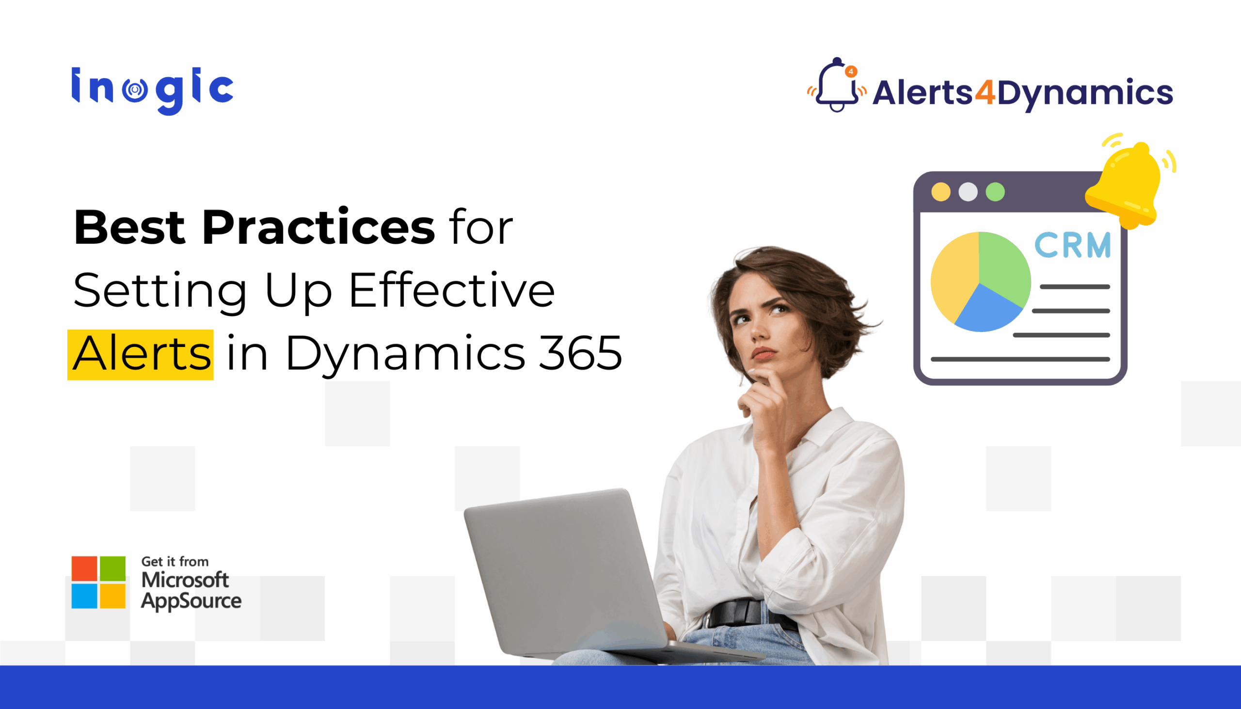 inogic's tweet card. Are you tired of missing important updates in your CRM system? Whether it's a hot lead, a critical support ticket, or an overdue invoice, every second counts in today’s fast-paced business environm...