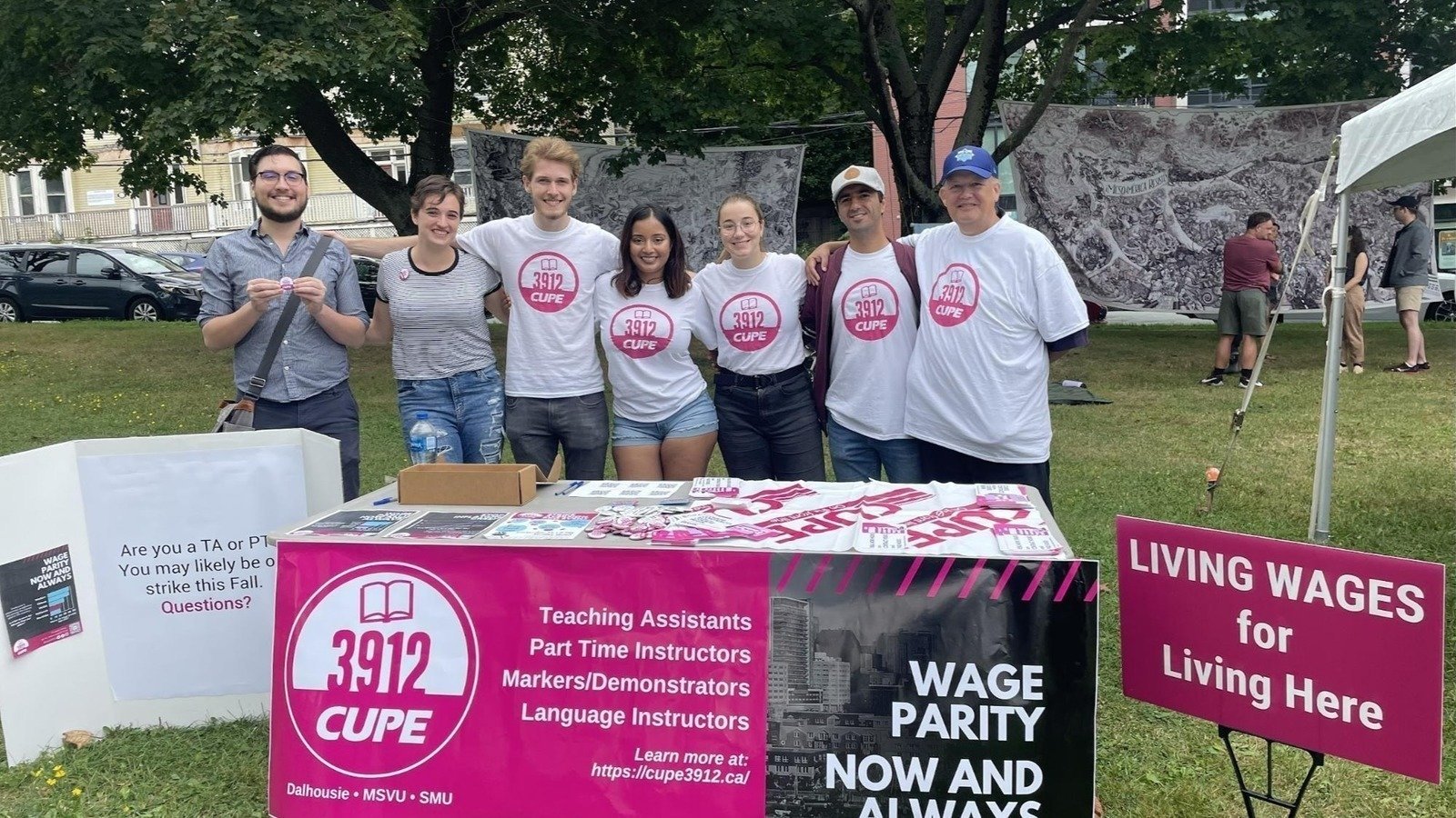 WebHostingSK's tweet card. Tell Dalhousie's Executive Board that TAs and PTAs Deserve Better than a Pay Cut