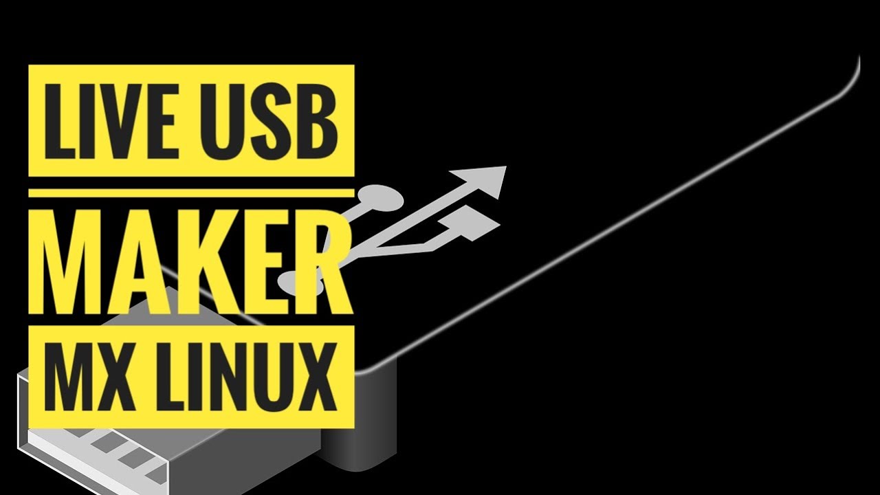 RiRiTechTips's tweet card. How to create MX Linux Live USB from any Linux OS - Live USB Maker...