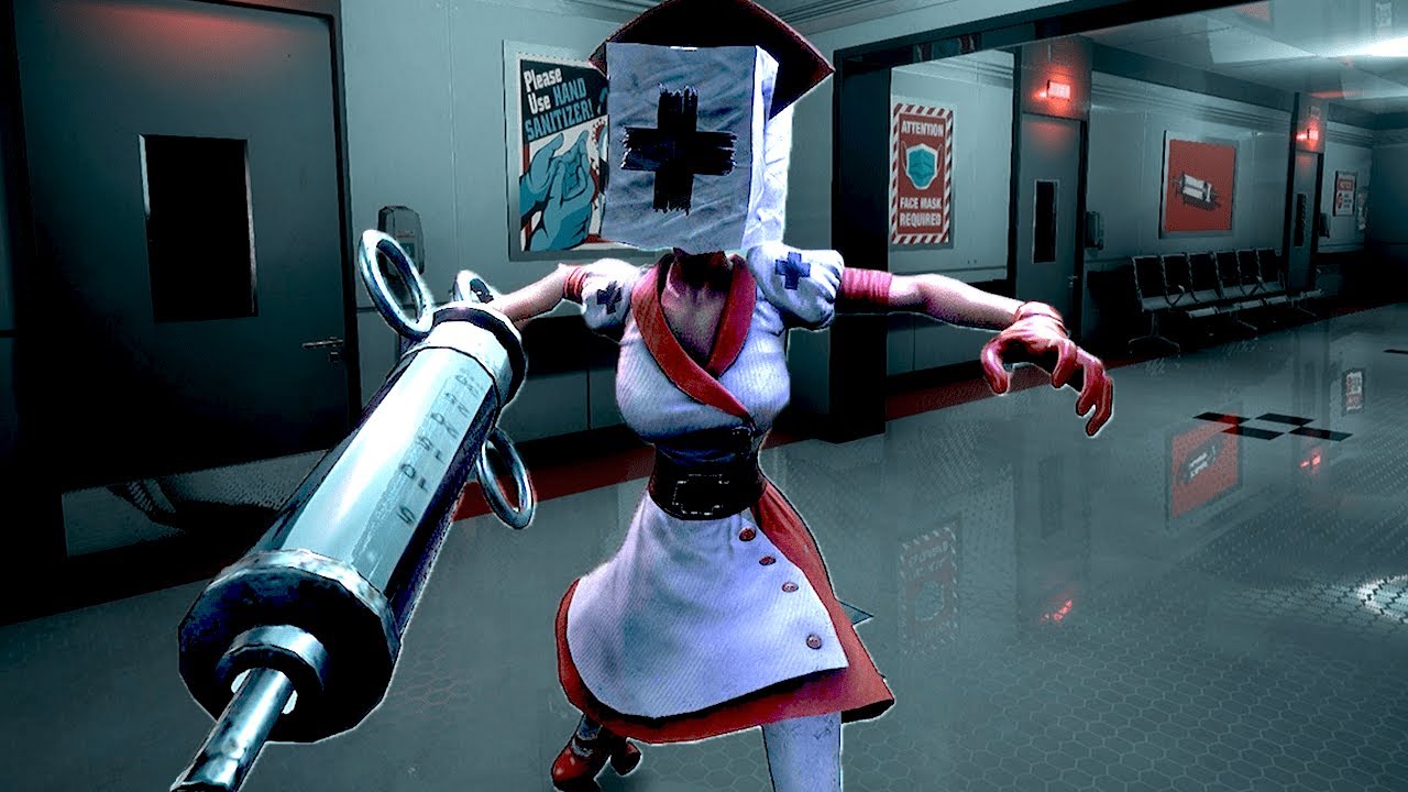 Pocky_Sweets's tweet card. 狂気の「拷問病院でひたすらナースと鬼ごっこするホラーゲーム」で大絶叫する【Dark Deception Chapter 4 前編】