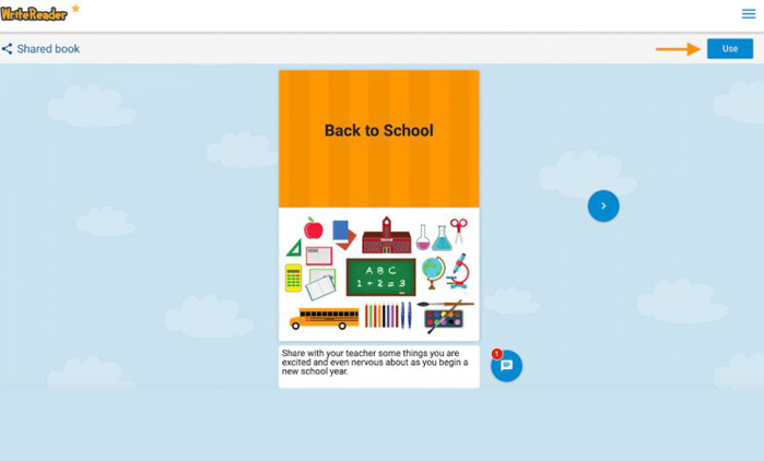 WriteReaderApp's tweet card. As we head back to school, teachers are looking for fun and engaging ways to get to know their new crop of students and build classroom community. This Back to School template book in WriteReader...