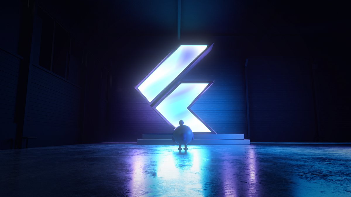 FlutterDev's tweet card. Register for the next Flutter event, streaming live from Nairobi, Kenya