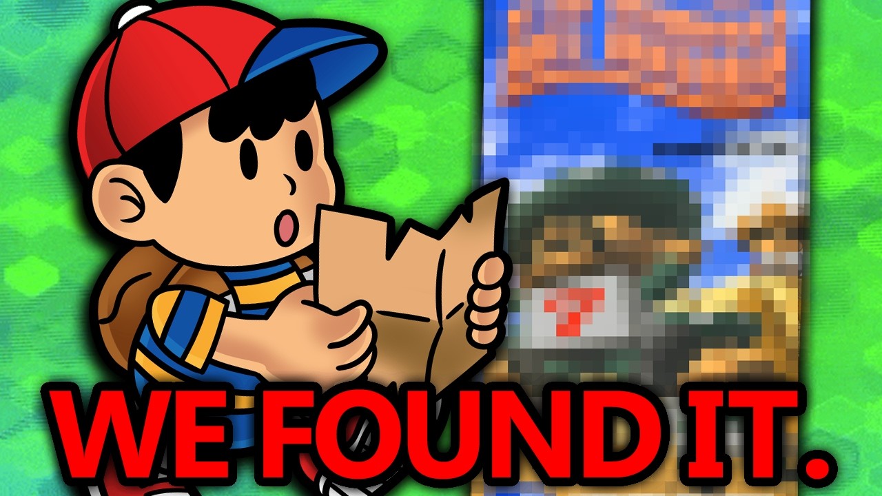 chuggaaconroy's tweet card. I Found the Lost EarthBound Game