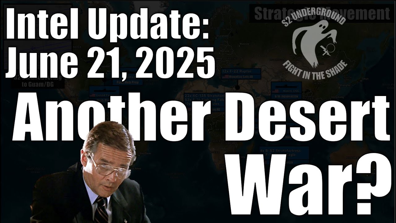 danish_freedom's tweet card. Intel Update - June 21 - Another Desert War?