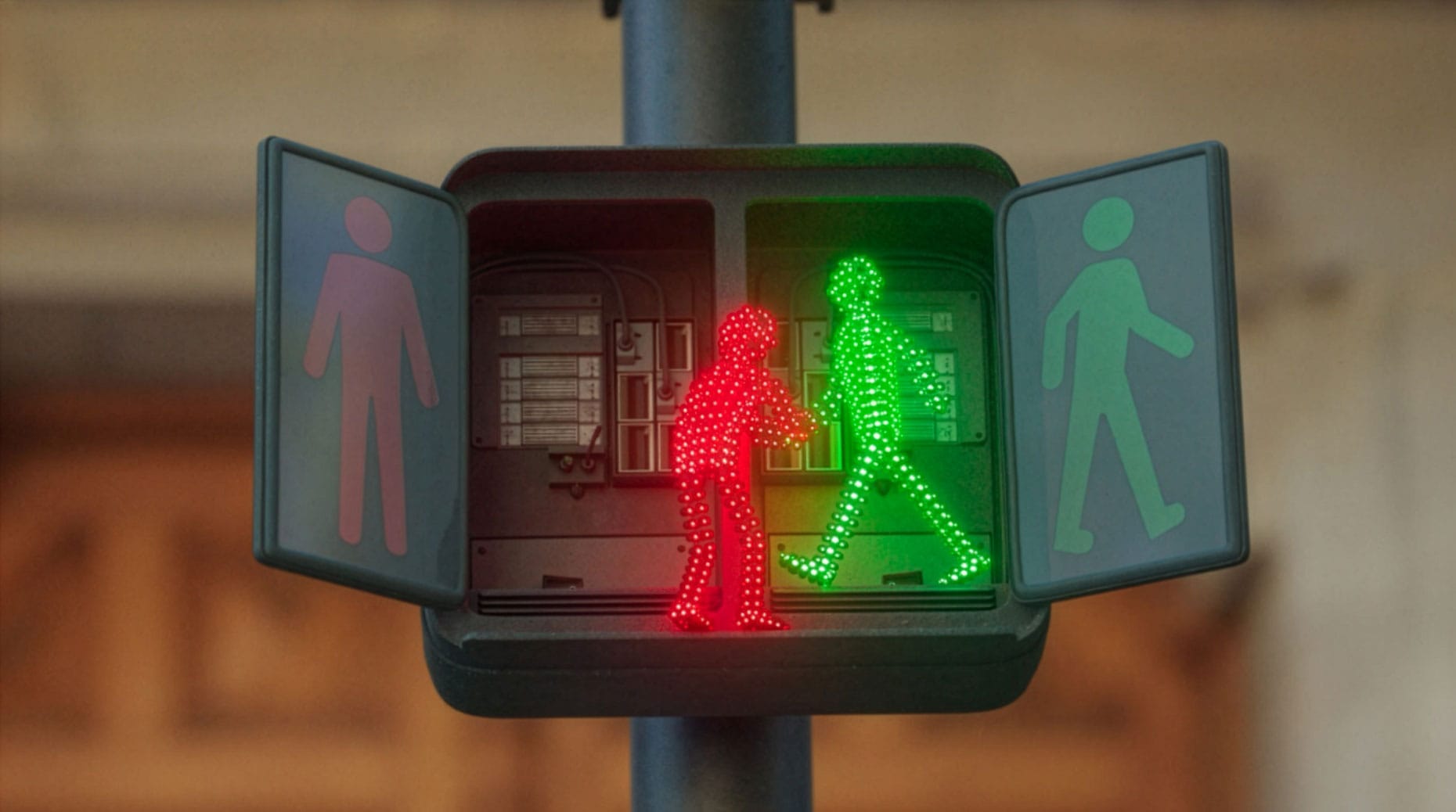 OBlogdaPub's tweet card. Analise a campanha da Peugeot que deu vida aos bonequinhos de semáforo. Descubra a estratégia e por que a publicidade criativa é a chave do sucesso.