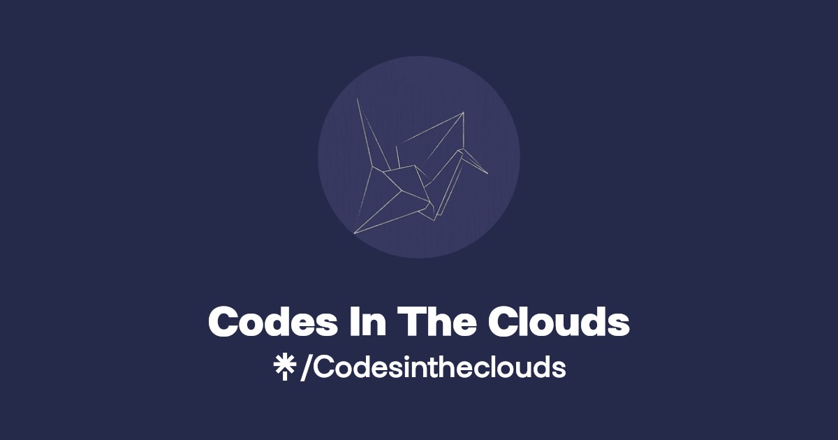 tom_hodge's tweet card. View Codesintheclouds’s Linktree to discover and stream music from top platforms like YouTube, Spotify, Apple Music here. Your next favorite track is just a click away!
