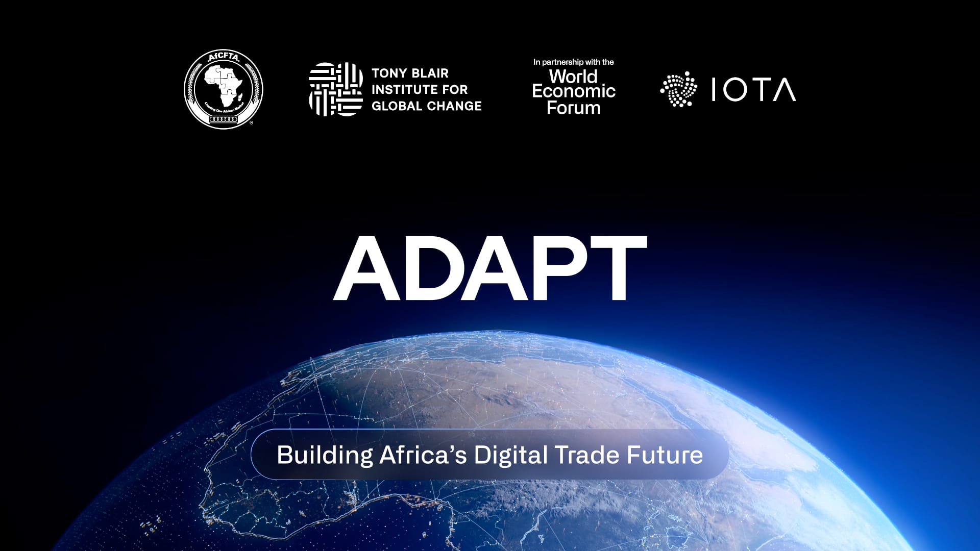 iota's tweet card. IOTA Partners on a New African Initiative TL;DR: IOTA is partnering with the World Economic Forum, and the Tony Blair Institute for Global Change on ADAPT, a pan-African digital trade initiative led...