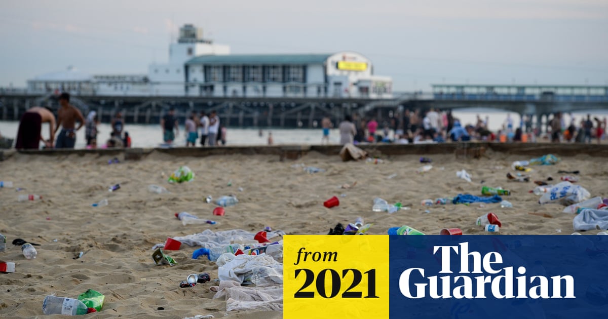 Nomad_on_line's tweet card. Calls for deposit return scheme now, with report tracing 65% of branded packaging pollution back to 12 firms