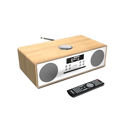 ushop's tweet card. Enjoy high-quality sound with the MAJORITY Oakington DAB+ Radio & CD Player, perfect for music lovers and radio enthusiasts alike.