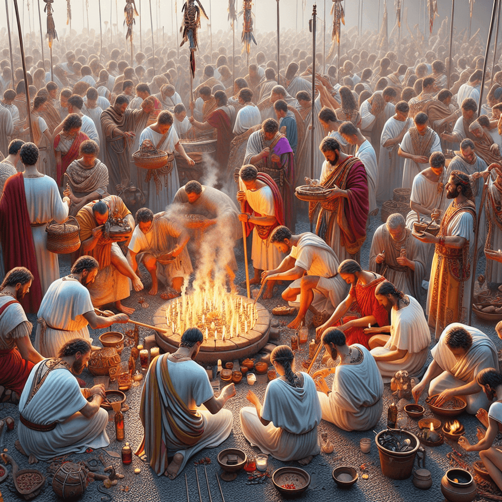 DefinePagan's tweet card. Explore the fascinating differences between ancient Roman religious rituals and modern Roman Catholic liturgical practices. Discover how these practices...