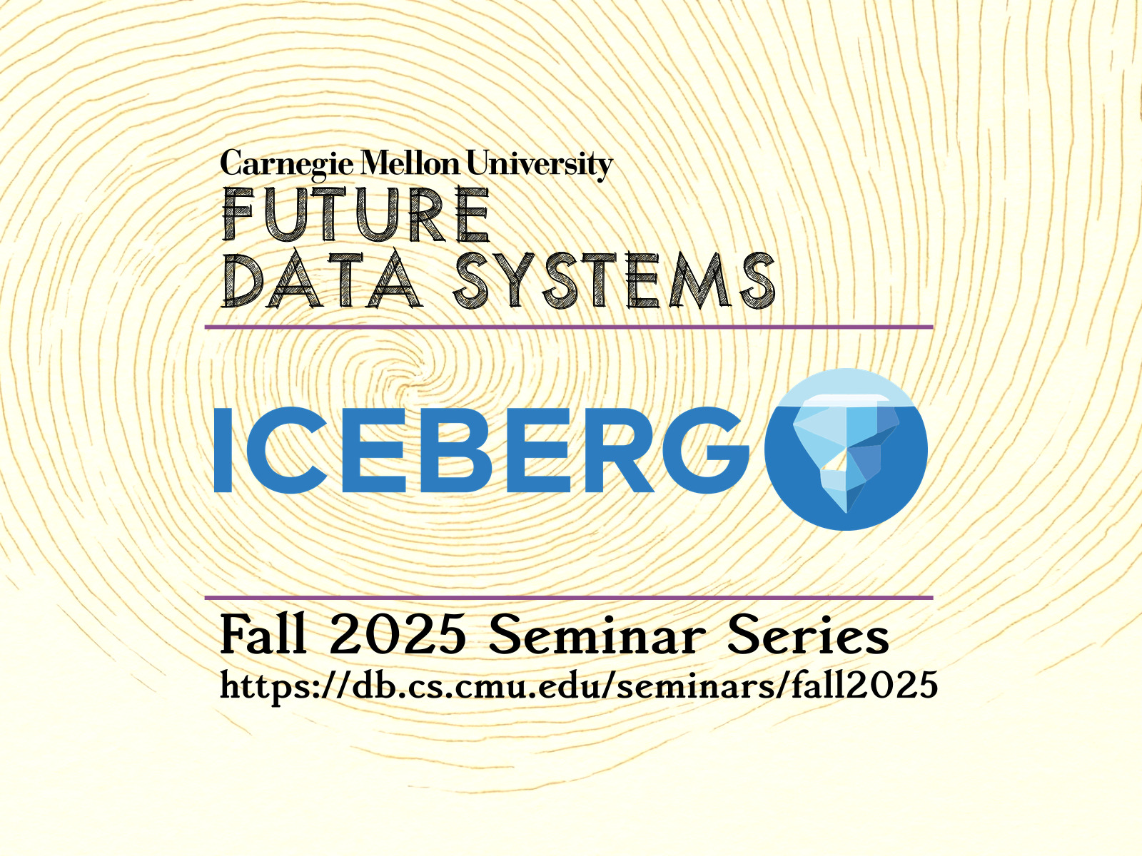 CMUDB's tweet card. What are you trying to tell me? That I can read data... Read More +