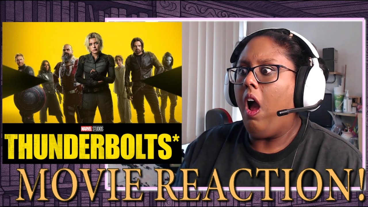 shyami_courtney's tweet card. THUNDERBOLTS* REACTION! First Time Watching