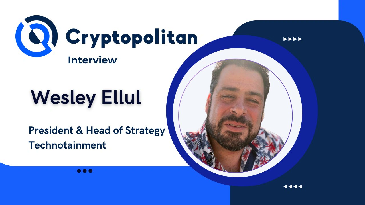 _technotainment's tweet card. In this interview, we explore a disruptive solution, Technotainment, with Wesley Ellul, its president and head of strategy.  Technotainment is a platform leveraging blockchain and artificial intell...