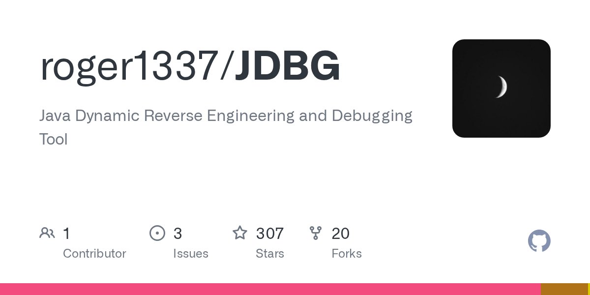 reverseame's tweet card. Java Dynamic Reverse Engineering and Debugging Tool - roger1337/JDBG