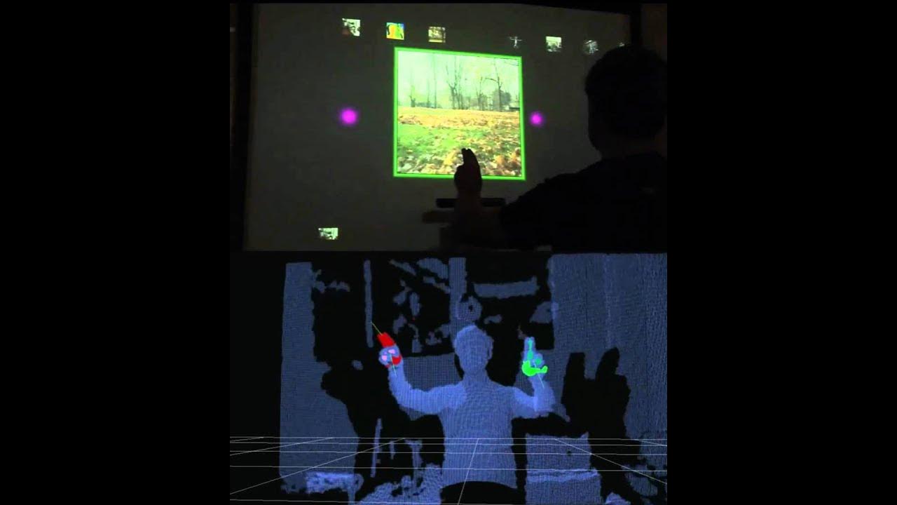 Folke's tweet card. Kinect Hand Detection