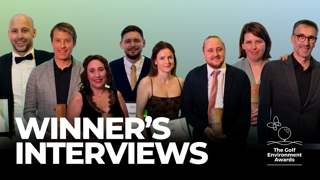 golfenvawards's tweet card. GEA Winners Share Their Post Award Thoughts | Golf Environment Awards