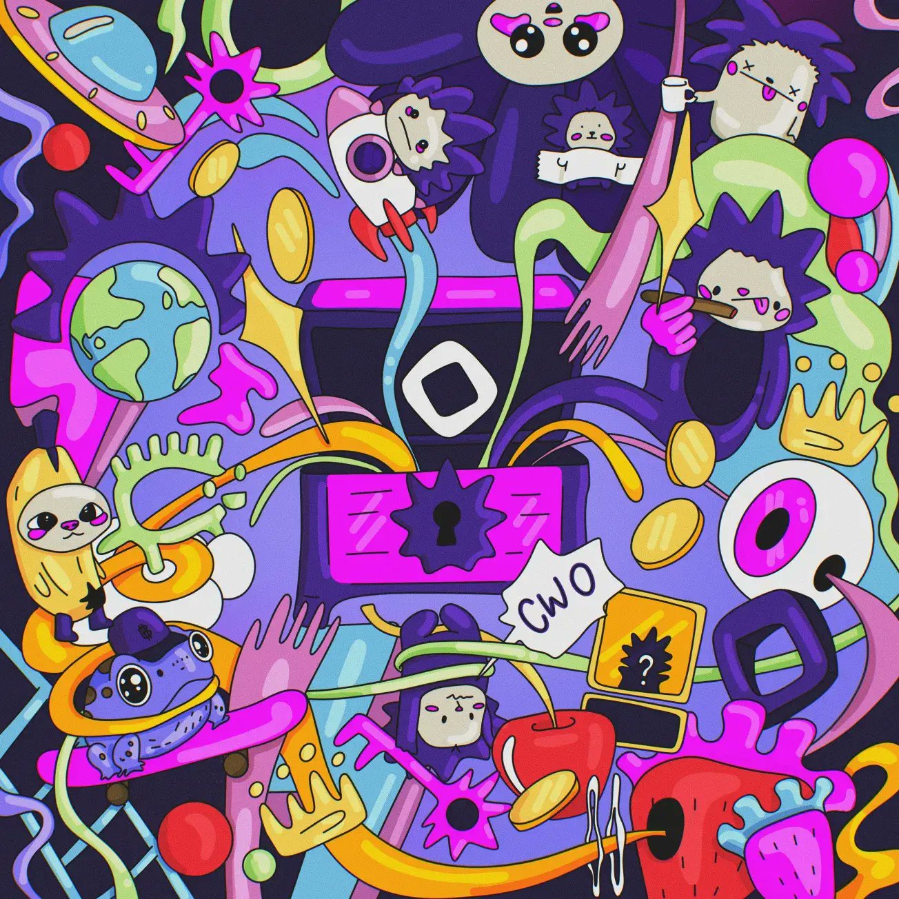 0xetherscan's tweet card. Mint your Chog SBT on Monad testnet.