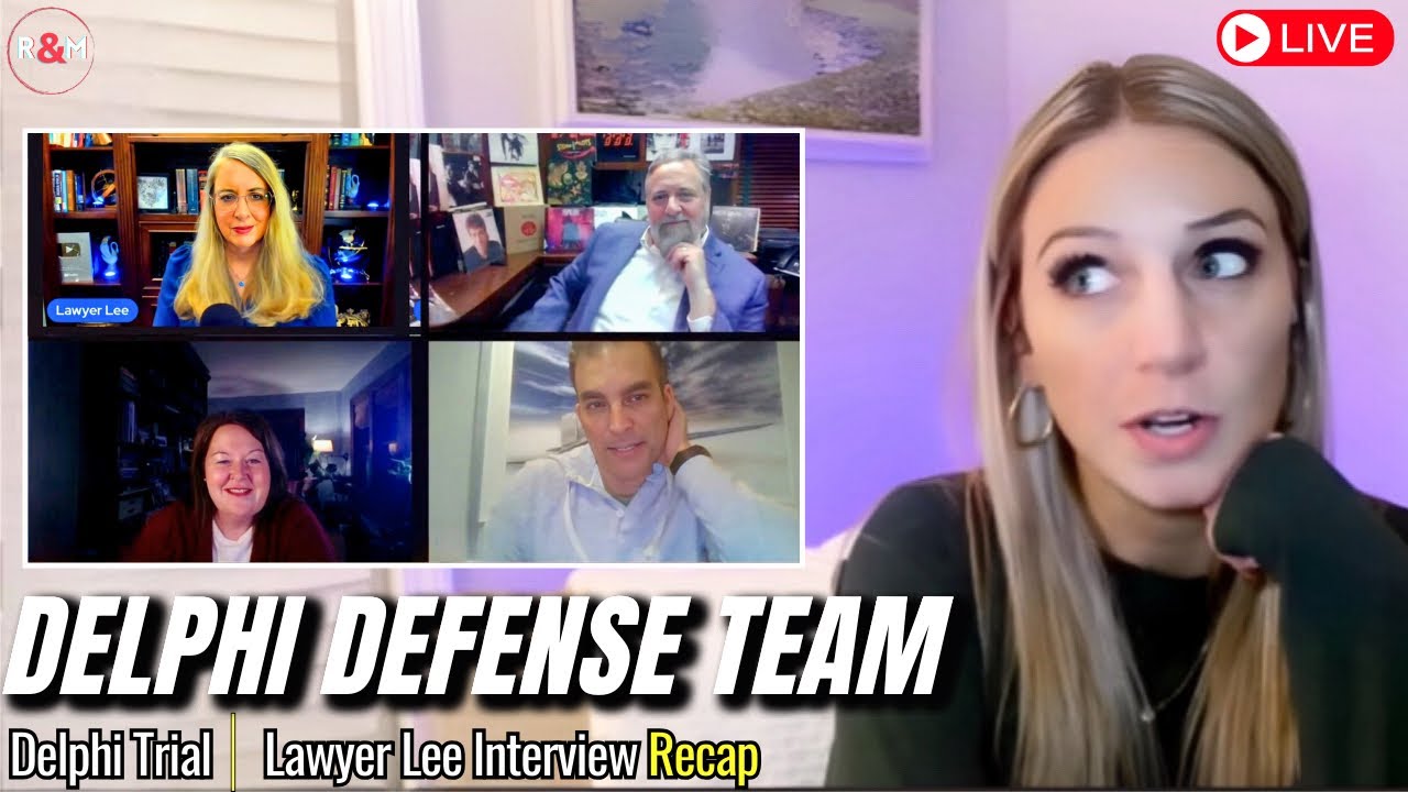 RMproductionsX's tweet card. Delphi | REACT: All 3 defense attorneys for #RichardAllen speak out |...