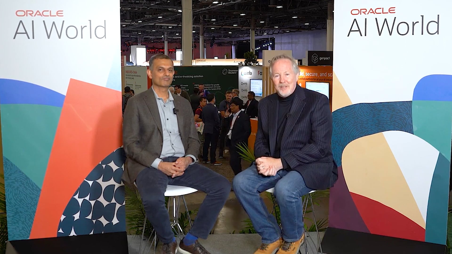 OracleCloud's tweet card. T.K. Anand outlines how Oracle brings AI to customer data, enabling flexible, vendor-neutral access across systems and industries.