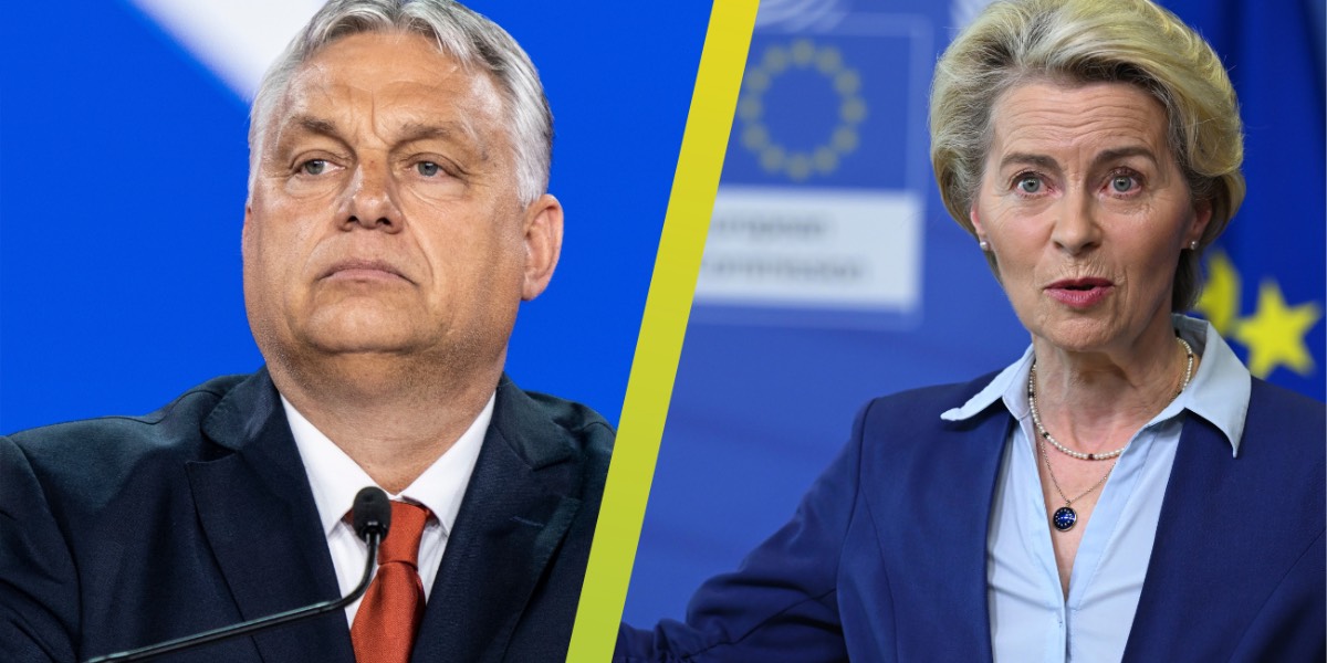 NieuwRechtsNL's tweet card. Hongarije stapt naar het Europese Hof van Justitie vanwege het besluit van de EU om Russische gasimport tegen 2027 af te bouwen. Premier Viktor Orbán noemt de maatregel onwettig en politiek gestuurd.
