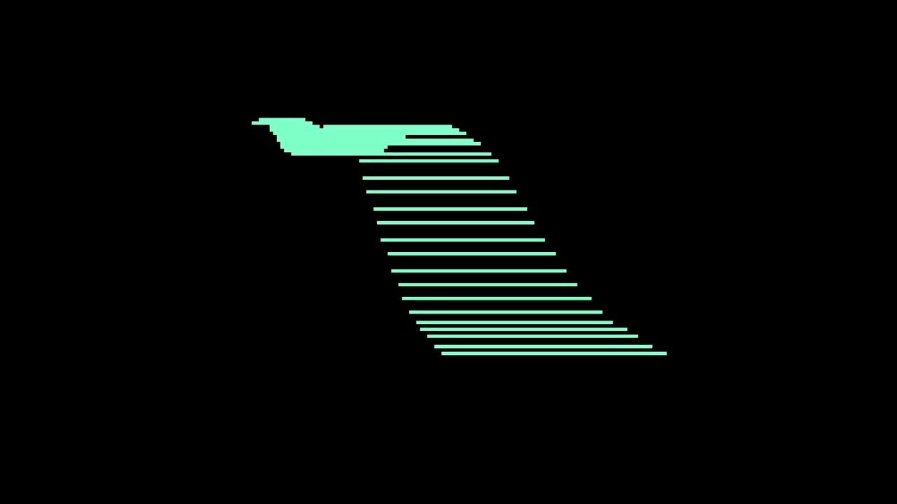 Philsan69's tweet card. Unlimited Sober Carpet, 256 Byte Intro Atari XL/XE 2025