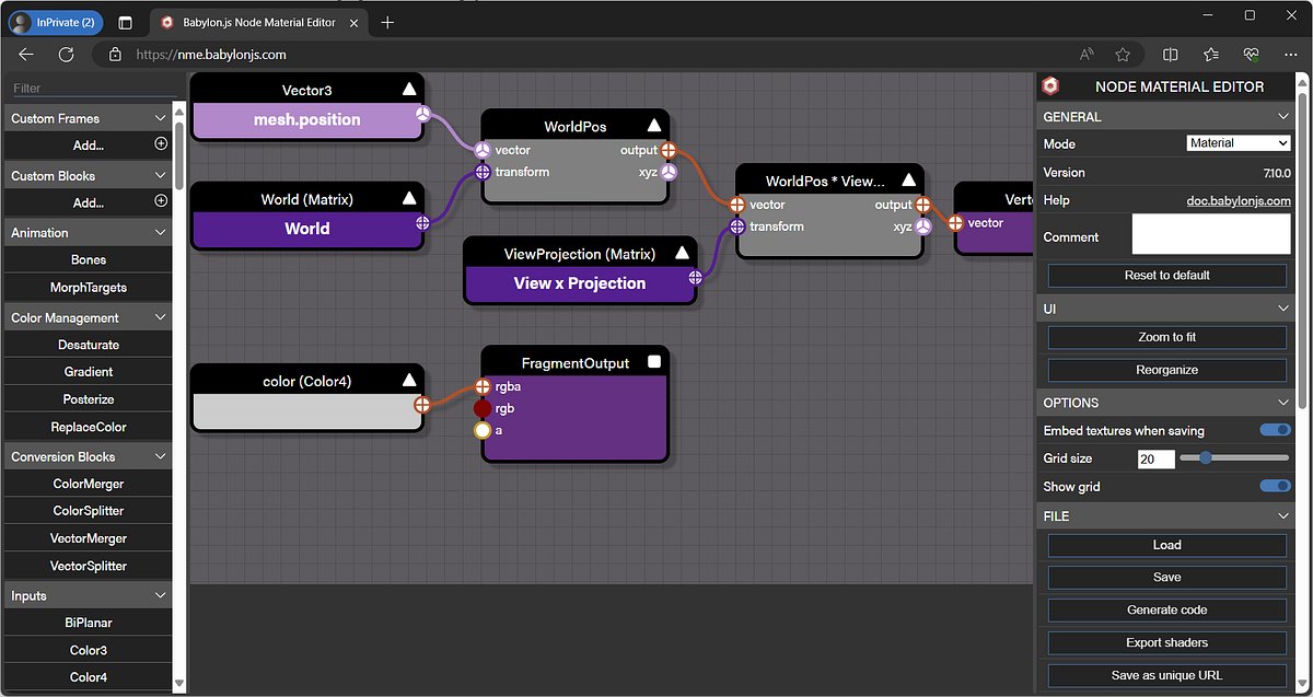 deltakosh's tweet card. Transparently supporting both WebGL and WebGPU in Babylon.js Since version 5.0, the Babylon team has always been committed to supporting both WebGPU and WebGL. During the inception of WebGPU, we …