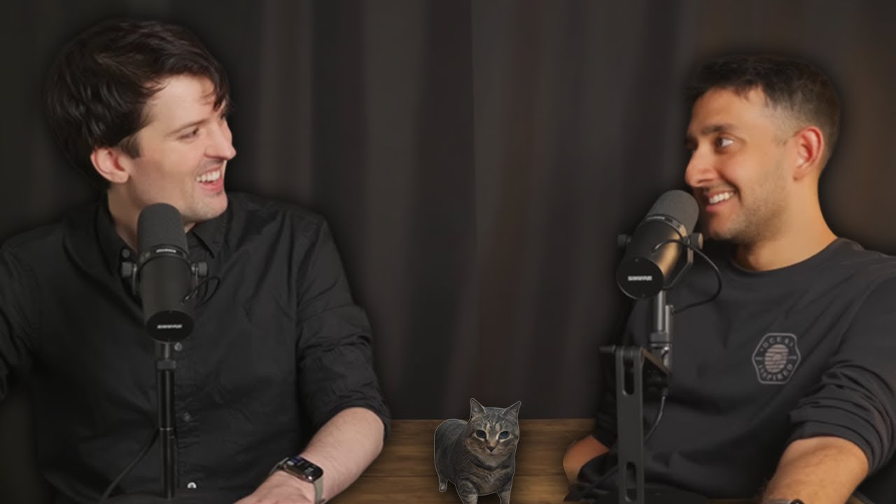 jaminlabs's tweet card. A raw conversation with Theo Browne