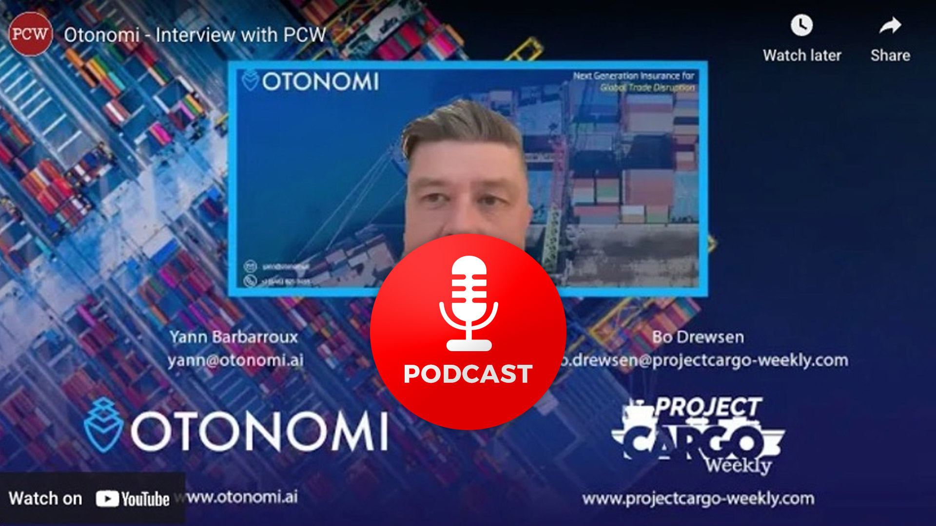 OtonomiPlatform's tweet card. Share with a colleague! Yann Barbarroux, CEO & Founder of OTONOMI, New York, USA interviewed by Bo H. Drewsen, Editor