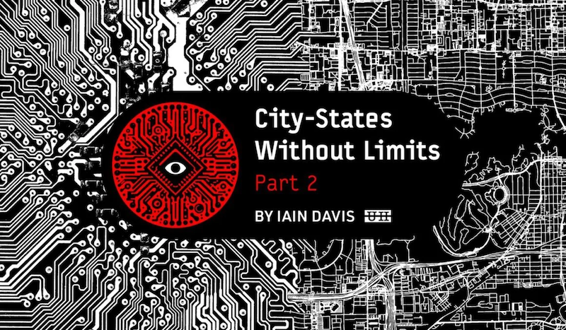 BlacKatSpare101's tweet card. par Iain Davis. En exploitant la technologie numérique et, plus particulièrement, l'intelligence artificielle (IA), les technocrates NRx veulent créer un réseau mondial de villes intelligentes...