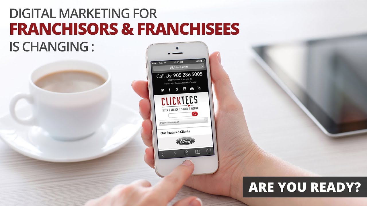 clicktecs's tweet card. Digital Marketing Supplier for Franchisors and Franchisees | ClickT...