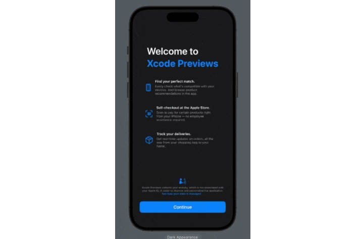 iosexample's tweet card. OnboardingKit is a SwiftUI library designed for managing onboarding experiences in iOS and macOS applications.