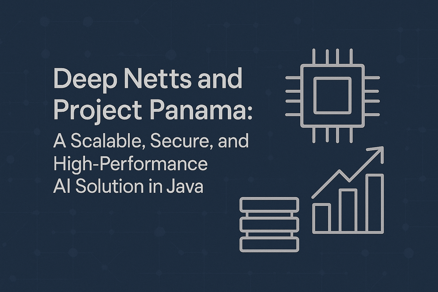 DeepNetts's tweet card. Deep Netts and Project Panama: A Scalable, Secure, and High-Performance AI Solution in Java Enterprises today are racing to integrate