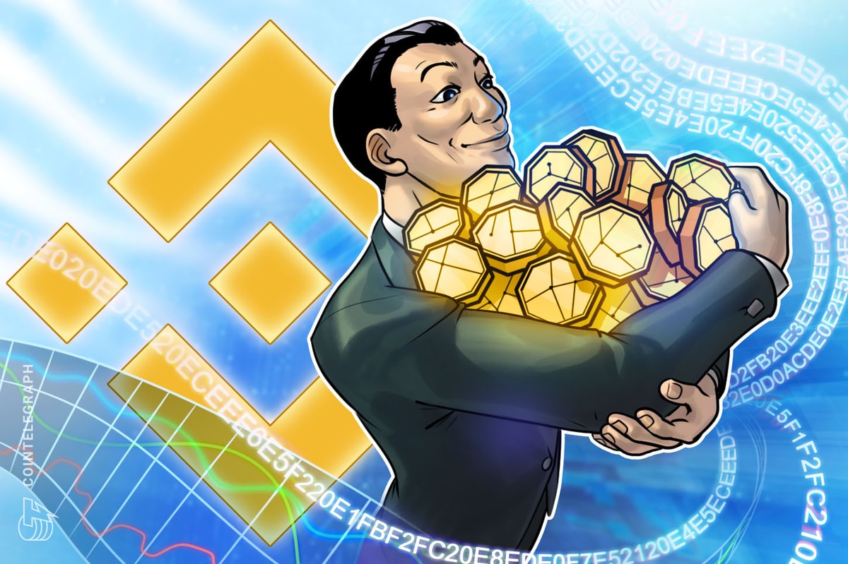 Cointelegraph's tweet card. Binance’s sudden drop in liquidity has come after a report alleging that the exchange’s executives could face criminal charges.