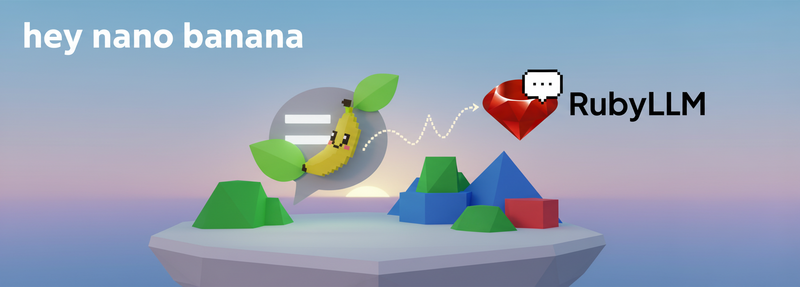 RubyOnRailsBa's tweet card. Providers sometimes make curious choices. Take Nano Banana: Google wired it into the chat interface generateContent, not the image API’s predict...